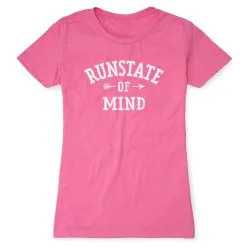 Women's Everyday Runners Tee - RunState Of Mind 19 Women's Everyday Runners Tee - RunState Of Mind -goneforarun Sales 2023 tr 46599 HOTPINK FLAT