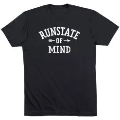 Running Short Sleeve T-Shirt - RunState Of Mind -goneforarun Sales 2023 tr 46600 BLACK FLAT