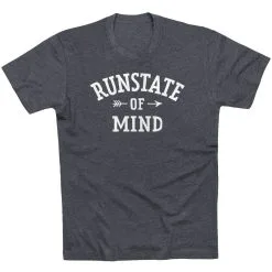 Running Short Sleeve T-Shirt - RunState Of Mind -goneforarun Sales 2023 tr 46600 CHARCOAL FLAT