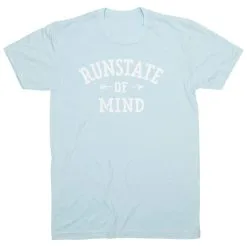 Running Short Sleeve T-Shirt - RunState Of Mind -goneforarun Sales 2023 tr 46600 LIGHTBLUE FLAT