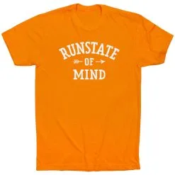 Running Short Sleeve T-Shirt - RunState Of Mind -goneforarun Sales 2023 tr 46600 ORANGE FLAT