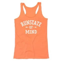 Women's Everyday Tank Top - RunState Of Mind -goneforarun Sales 2023 tr 46602 PEACH MAIN