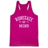 Women's Racerback Performance Tank Top - RunState Of Mind -goneforarun Sales 2023 tr 46603 PINK MAIN