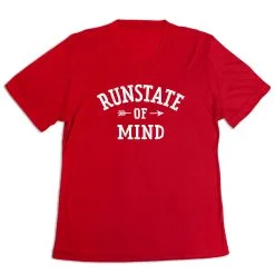 Women's Short Sleeve Tech Tee - RunState Of Mind -goneforarun Sales 2023 tr 46604 RED MAIN