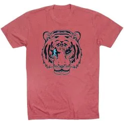 Running Short Sleeve T-Shirt - Eye Of The Tiger -goneforarun Sales 2023 tr 46611 MAUVE FLAT