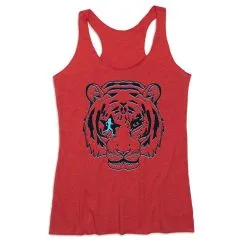 Women's Everyday Tank Top - Eye Of The Tiger -goneforarun Sales 2023 tr 46613 RED MAIN