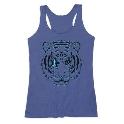 Women's Everyday Tank Top - Eye Of The Tiger -goneforarun Sales 2023 tr 46613 ROYAL MAIN