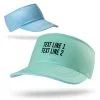 Running Comfort Performance Visor - Custom Text -goneforarun Sales 2023 tr 46624 GREENBLUE MAIN