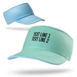 Running Comfort Performance Visor - Custom Text