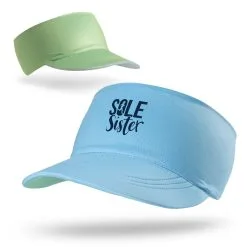 Running Comfort Performance Visor - Sole Sister -goneforarun Sales 2023 tr 46627 BLUEGREEN MAIN