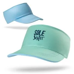 Running Comfort Performance Visor - Sole Sister -goneforarun Sales 2023 tr 46627 GREENBLUE MAIN