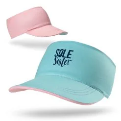 Running Comfort Performance Visor - Sole Sister -goneforarun Sales 2023 tr 46627 GREENPINK MAIN