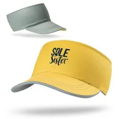 Running Comfort Performance Visor - Sole Sister -goneforarun Sales 2023 tr 46627 YELLOWGRAY MAIN
