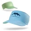Running Comfort Performance Visor - Trail Runner In The Mountains (Male) -goneforarun Sales 2023 tr 46628 BLUEGREEN MAIN