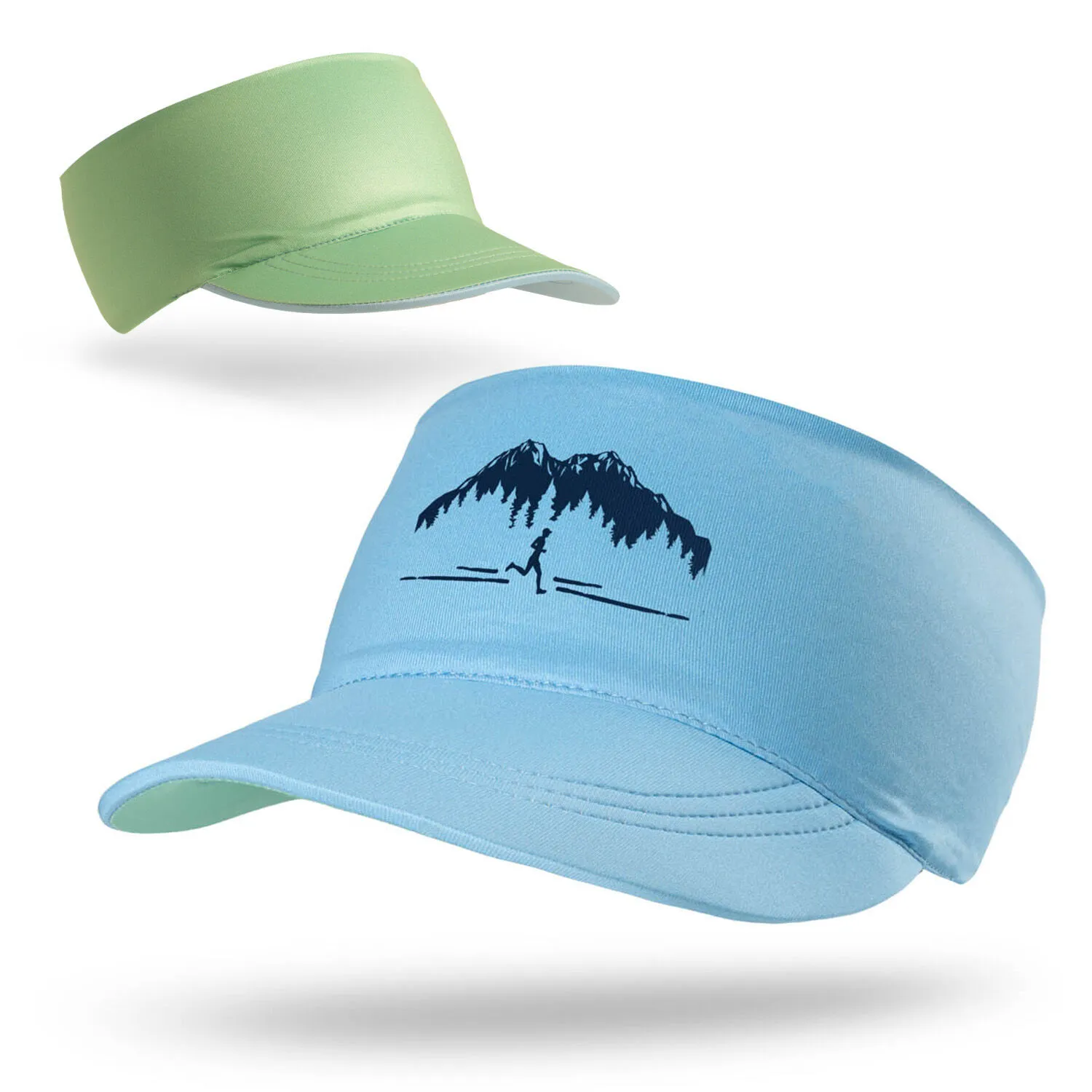 Running Comfort Performance Visor - Trail Runner In The Mountains (Male) 3 Running Comfort Performance Visor - Trail Runner In The Mountains (Male)