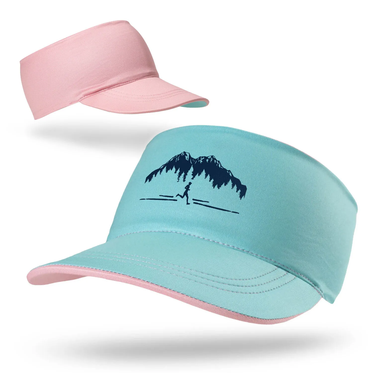 Running Comfort Performance Visor - Trail Runner In The Mountains (Male) 7 Running Comfort Performance Visor - Trail Runner In The Mountains (Male) - Image 5