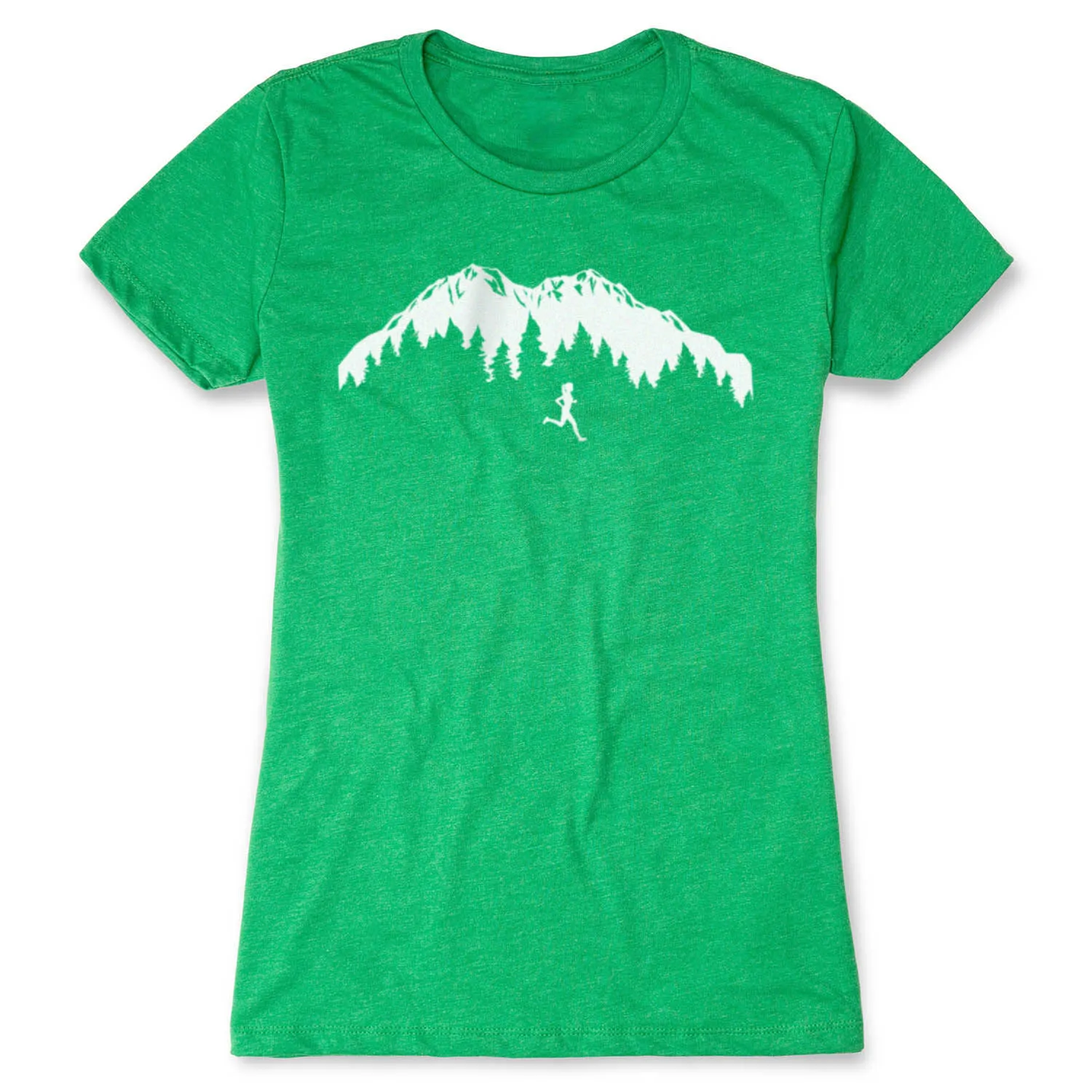 Women's Everyday Runners Tee - Trail Runner In The Mountains 7 Women's Everyday Runners Tee - Trail Runner In The Mountains - Image 5