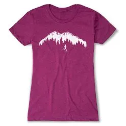 Women's Everyday Runners Tee - Trail Runner In The Mountains 19 Women's Everyday Runners Tee - Trail Runner In The Mountains -goneforarun Sales 2023 tr 46681 LUSHBERRY FLAT