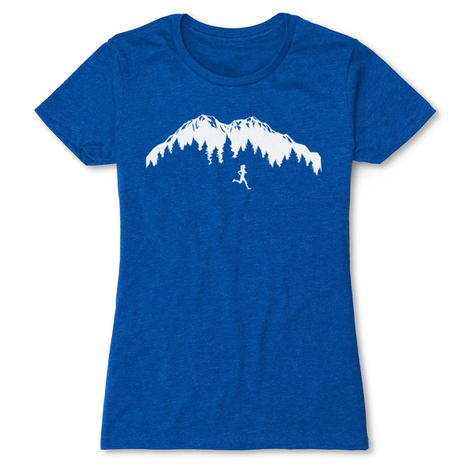Women's Everyday Runners Tee - Trail Runner In The Mountains 11 Women's Everyday Runners Tee - Trail Runner In The Mountains - Image 9
