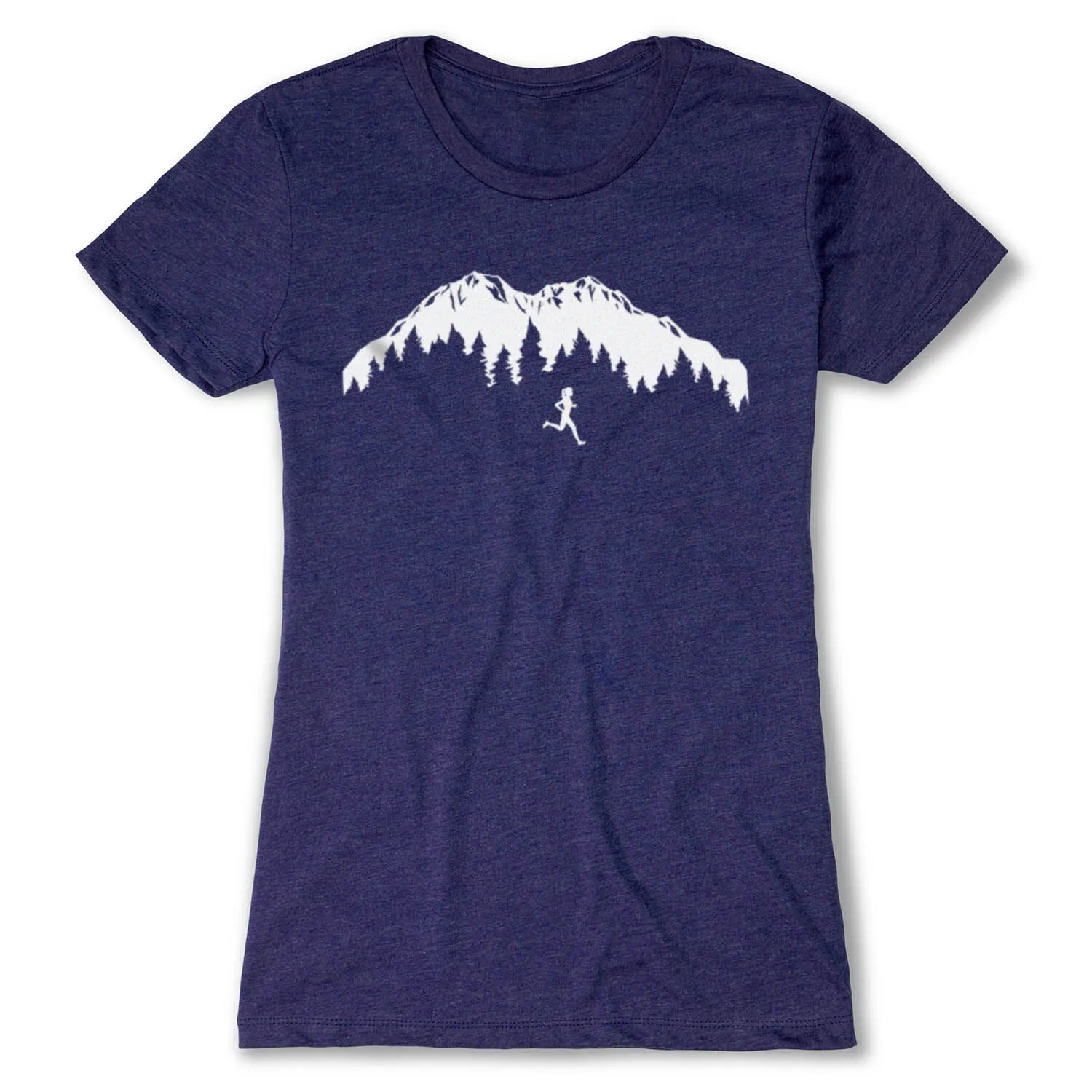 Women's Everyday Runners Tee - Trail Runner In The Mountains 12 Women's Everyday Runners Tee - Trail Runner In The Mountains - Image 10