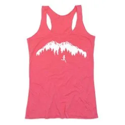 Women's Everyday Tank Top - Trail Runner In The Mountains -goneforarun Sales 2023 tr 46684 PINK MAIN