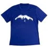 Women's Short Sleeve Tech Tee - Trail Runner In The Mountains -goneforarun Sales 2023 tr 46686 ROYAL MAIN