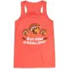 Flowy Racerback Tank Top - Run Now Gobble Later Turkey Trot -goneforarun Sales 2023 tr 46784 CORAL MAIN