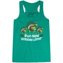 Flowy Racerback Tank Top - Run Now Gobble Later Turkey Trot 15 Flowy Racerback Tank Top - Run Now Gobble Later Turkey Trot -goneforarun Sales 2023 tr 46784 GREEN MAIN