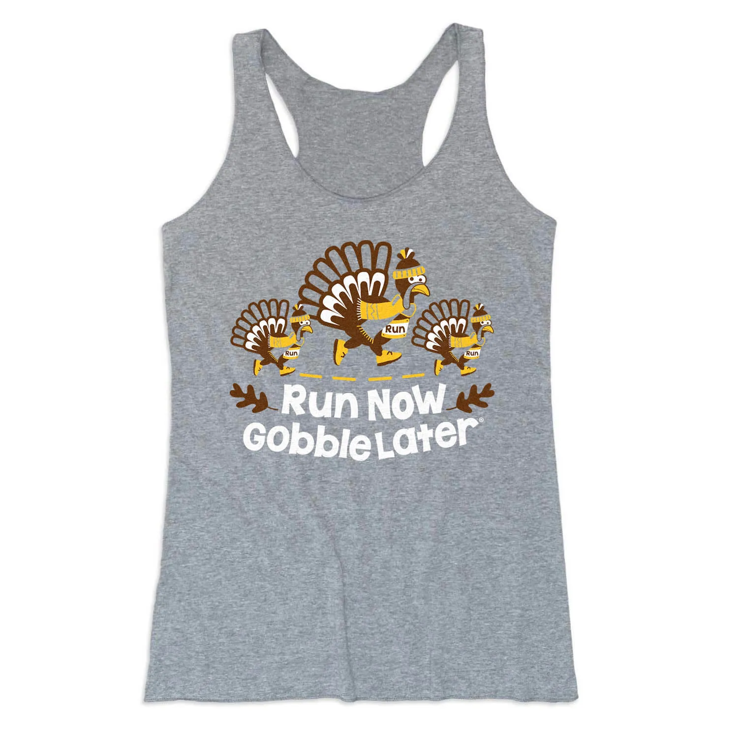 Women's Everyday Tank Top - Run Now Gobble Later Turkey Trot 6 Women's Everyday Tank Top - Run Now Gobble Later Turkey Trot - Image 4