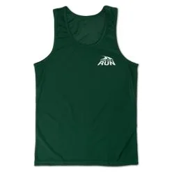 Men's Running Performance Tank Top - Gone For A Run® Logo - Mini -goneforarun Sales 2023 tr 46813 GREEN MAIN