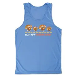 Men's Running Performance Tank Top - Run Now Gobble Later Turkeys -goneforarun Sales 2023 tr 46817 LIGHTBLUE MAIN