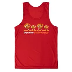 Men's Running Performance Tank Top - Run Now Gobble Later Turkeys -goneforarun Sales 2023 tr 46817 RED MAIN