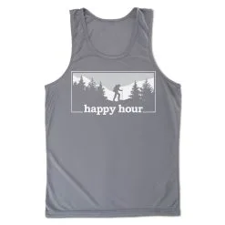 Men's Hiking Performance Tank Top - Happy Hour Hiker (Male) -goneforarun Sales 2023 tr 46819 GRAPHITE MAIN