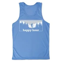 Men's Hiking Performance Tank Top - Happy Hour Hiker (Male) -goneforarun Sales 2023 tr 46819 LIGHTBLUE MAIN