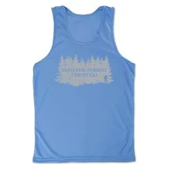 Men's Hiking Performance Tank Top - Into The Forest I Must Go Hiking -goneforarun Sales 2023 tr 46829 LIGHTBLUE MAIN