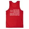 Men's Running Performance Tank Top - We Run United -goneforarun Sales 2023 tr 46832 RED MAIN