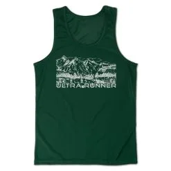 Men's Running Performance Tank Top - Ultra Runner Sketch 17 Men's Running Performance Tank Top - Ultra Runner Sketch -goneforarun Sales 2023 tr 46834 GREEN MAIN