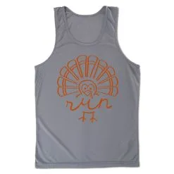 Men's Running Performance Tank Top - Runner Turkey -goneforarun Sales 2023 tr 46841 GRAPHITE MAIN