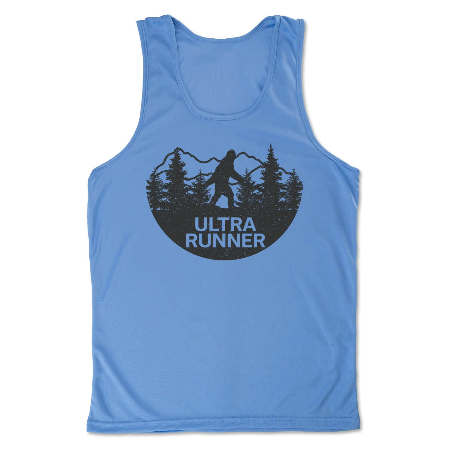 Men's Running Performance Tank Top - Ultra Runner Bigfoot 9 Men's Running Performance Tank Top - Ultra Runner Bigfoot - Image 7