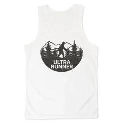 Men's Running Performance Tank Top - Ultra Runner Bigfoot