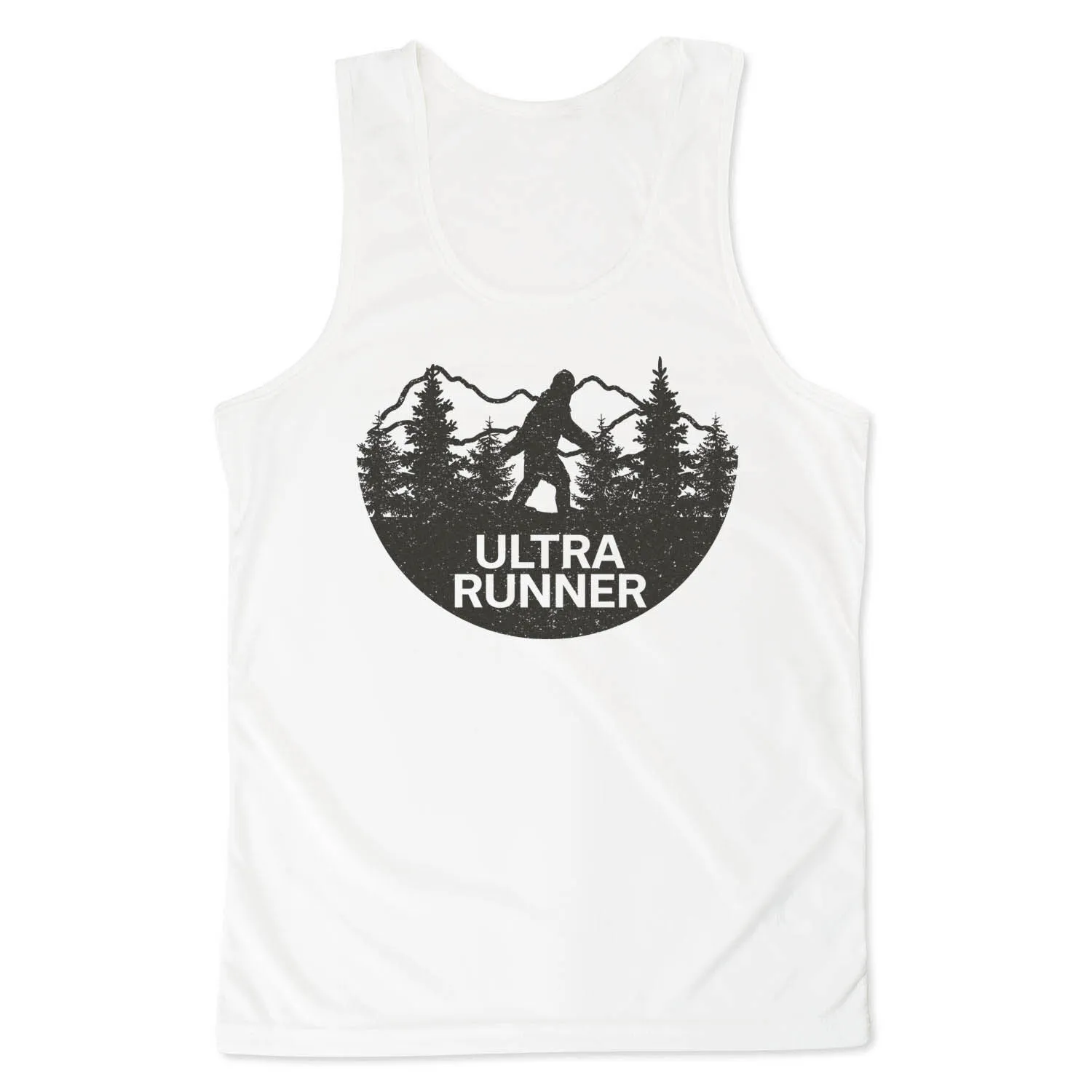Men's Running Performance Tank Top - Ultra Runner Bigfoot 3 Men's Running Performance Tank Top - Ultra Runner Bigfoot