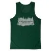 Men's Running Performance Tank Top - Into The Forest I Must Go Running -goneforarun Sales 2023 tr 46847 GREEN MAIN