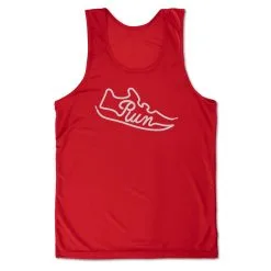 Men's Running Performance Tank Top - Run Shoe -goneforarun Sales 2023 tr 46848 RED MAIN