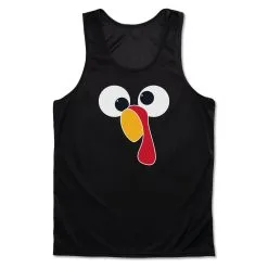 Men's Running Performance Tank Top - Goofy Turkey