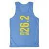 Men's Running Performance Tank Top - Boston 26.2 Vertical -goneforarun Sales 2023 tr 46854 LIGHTBLUE MAIN