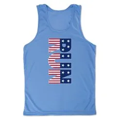 Men's Running Performance Tank Top - Patriotic Run -goneforarun Sales 2023 tr 46858 LIGHTBLUE MAIN