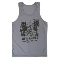 Men's Running Performance Tank Top - Lone Runners Club -goneforarun Sales 2023 tr 46859 GRAPHITE MAIN