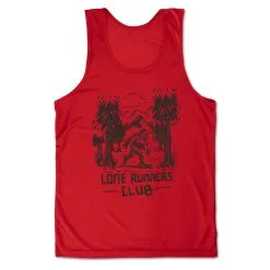 Men's Running Performance Tank Top - Lone Runners Club -goneforarun Sales 2023 tr 46859 RED MAIN