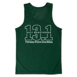 Men's Running Performance Tank Top - Half Marathoner 13.1 Miles 17 Men's Running Performance Tank Top - Half Marathoner 13.1 Miles -goneforarun Sales 2023 tr 46863 GREEN MAIN