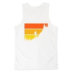 Men's Hiking Performance Tank Top -Hike This Way -goneforarun Sales 2023 tr 46864 WHITE MAIN